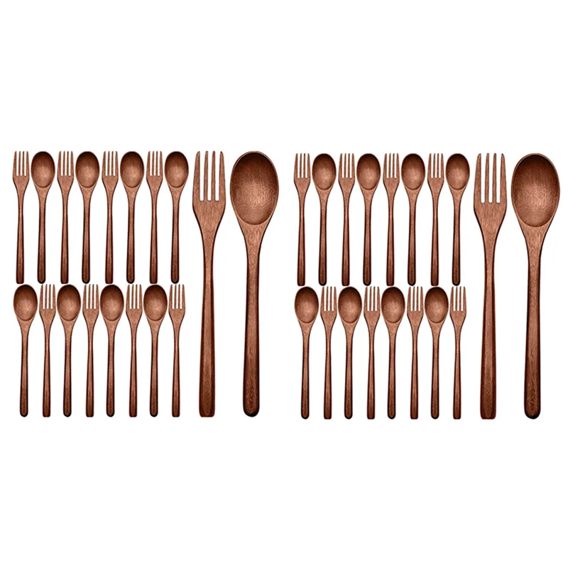 AB33-32Pcs Wooden Spoons Forks Set Including Wooden Spoons And Wooden Forks Japanese Wooden Utensil Set Reusable Handmade
AB33-32Pcs Wooden Spoons Forks Set Including Wooden Spoons And Wooden Forks Japanese Wooden Utensil Set Reusable Handmade