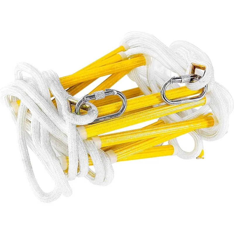 Emergency Fire Escape Ladder 3 Story Homes | Emergency Escape Rope Ladder | Fast to Deploy & Easy to Use | Compact
Emergency Fire Escape Ladder 3 Story Homes | Emergency Escape Rope Ladder | Fast to Deploy & Easy to Use | Compact