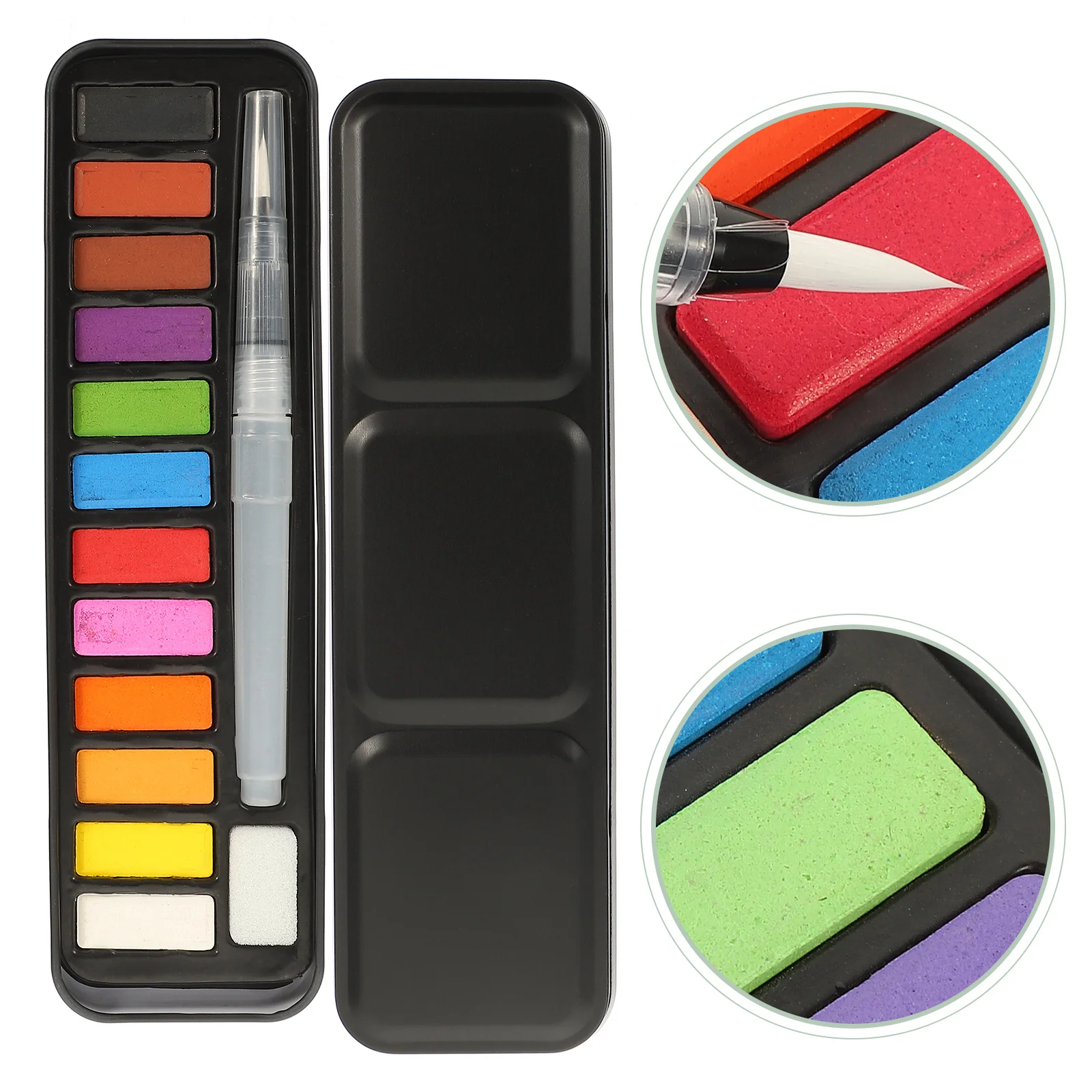 1 Box Solid Watercolor Paint Set Kids Diy Painting Kit Color Mixing Card Art Supplies Travel Watercolor Set Portable Painting
1 Box Solid Watercolor Paint Set Kids Diy Painting Kit Color Mixing Card Art Supplies Travel Watercolor Set Portable Painting