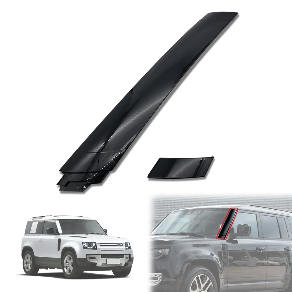 2pcs ABS Black replacement Car front windshield A-pillar strip For Land Rover defender 2020-2024 Car Exterior Accessories
2pcs ABS Black replacement Car front windshield A-pillar strip For Land Rover defender 2020-2024 Car Exterior Accessories