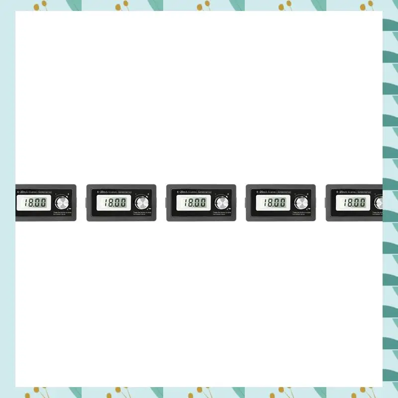 A71P 5X New 2-Wire 4-20MA Current Signal Generator Panel-Mounted Current Loop Generator 4 To 20MA Simulator High Precision
A71P 5X New 2-Wire 4-20MA Current Signal Generator Panel-Mounted Current Loop Generator 4 To 20MA Simulator High Precision