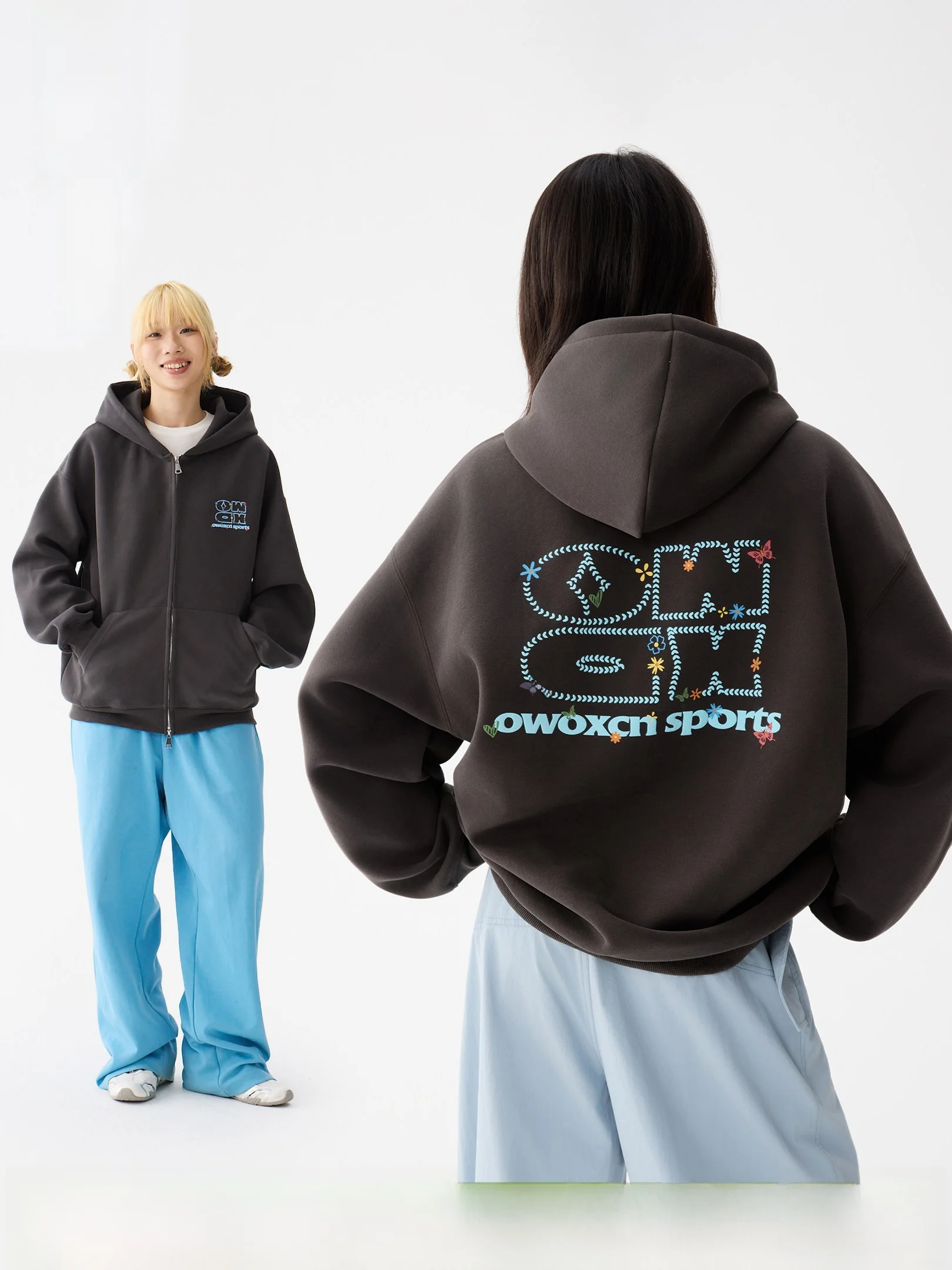 Classic OWOX Ba Logo Double Zipper Casual Sweater Jaet Men's Sle Autumn Loose Fit Hat irt Warm Cotton Polyester
Classic OWOX Ba Logo Double Zipper Casual Sweater Jaet Men's Sle Autumn Loose Fit Hat irt Warm Cotton Polyester