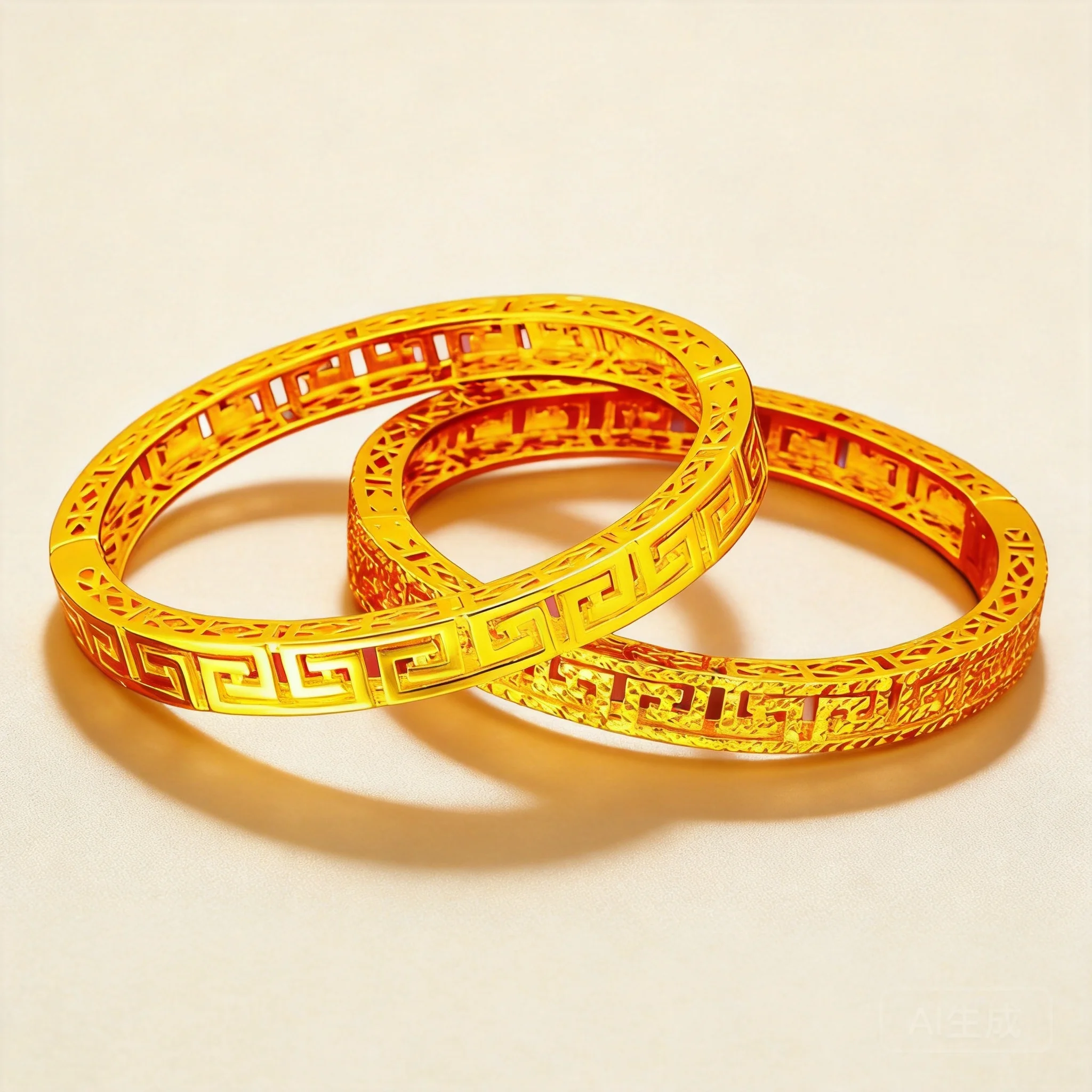 24k Real Gold Plated Women Chinese Style Auspicious Great Wall Pattern Bangle Lucky Feng Shui Blessing Hollow Out Buckle Bracele
24k Real Gold Plated Women Chinese Style Auspicious Great Wall Pattern Bangle Lucky Feng Shui Blessing Hollow Out Buckle Bracele
