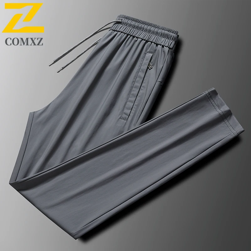 Ice Silk Men Pants 2025 Summer Solid Color Thin Stretch Breathable Sports Harem Pants Outdoor Leisure Jogging Cycling Men Pants
Ice Silk Men Pants 2025 Summer Solid Color Thin Stretch Breathable Sports Harem Pants Outdoor Leisure Jogging Cycling Men Pants