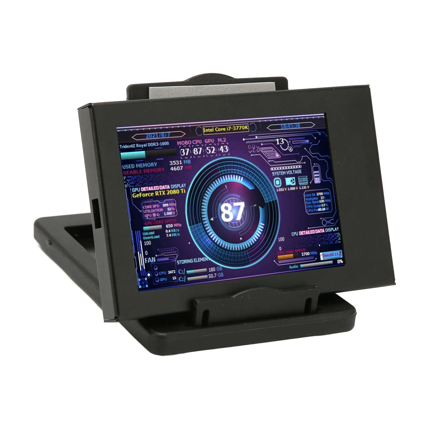 3.5 Inch IPS USB Mini Screen PC CPU RAM Data Temperature Monitor Display Screen For RPi For Linux For Windows
3.5 Inch IPS USB Mini Screen PC CPU RAM Data Temperature Monitor Display Screen For RPi For Linux For Windows