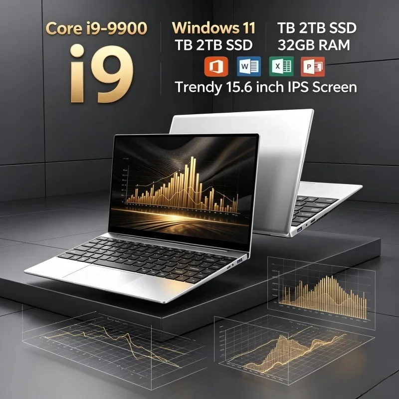 Powerful 2026 Intel Core i9-9900 Solid 15.6" Ultra Slim Laptop 32GB RAM 2TB M.2 SSD Windows 11 Pro Home Study Computer
Powerful 2026 Intel Core i9-9900 Solid 15.6" Ultra Slim Laptop 32GB RAM 2TB M.2 SSD Windows 11 Pro Home Study Computer