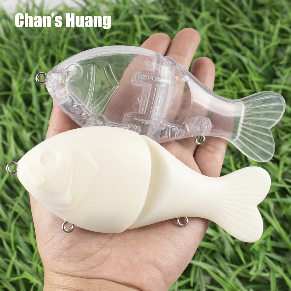 Chan's Huang 10PCS Unpainted Glide Bait 130MM 60G / 62G Artificial Hard Bait Sinking Multi Jointed Swimbait Fishing Lure For DIY
Chan's Huang 10PCS Unpainted Glide Bait 130MM 60G / 62G Artificial Hard Bait Sinking Multi Jointed Swimbait Fishing Lure For DIY