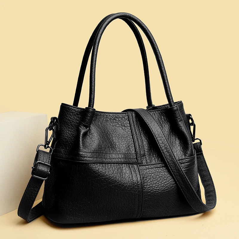 Large-capacity tote bag for commuting to work New casual fashion single shoulder crossbody bag
Large-capacity tote bag for commuting to work New casual fashion single shoulder crossbody bag