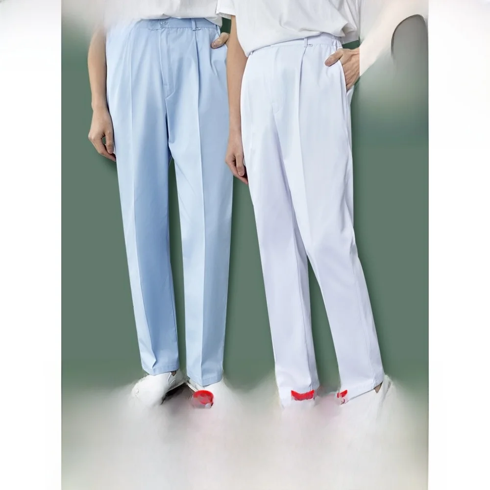 Breathable Nurse Pants Men Women Indoor Summer Large Size Elastic Waist Long Work Pants Medical Doctor orm Cotton Blend
Breathable Nurse Pants Men Women Indoor Summer Large Size Elastic Waist Long Work Pants Medical Doctor orm Cotton Blend
