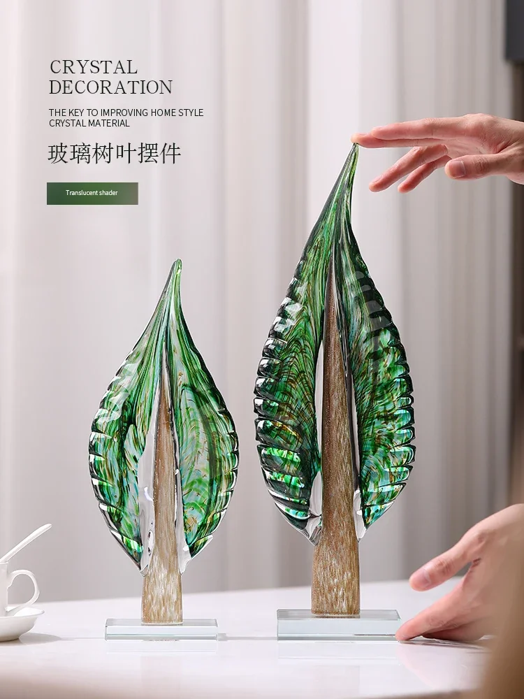 Dekorative Stücke High-End-Künstler verwenden Glas Advanced Sense Veranda Wohnzimmer Atmosphäre Glas Wohnkultur
Dekorative Stücke High-End-Künstler verwenden Glas Advanced Sense Veranda Wohnzimmer Atmosphäre Glas Wohnkultur