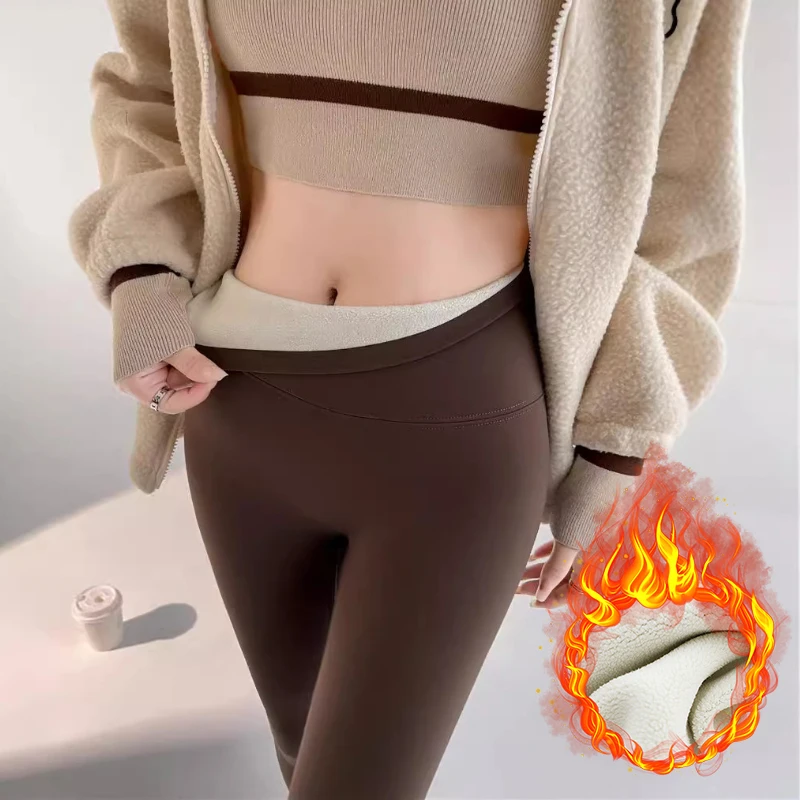 Autumn Winter Lamb Velvet Thicken Sharkskin Leggings Women High Waist Seamless Slimming Warm Leggings Pants
Autumn Winter Lamb Velvet Thicken Sharkskin Leggings Women High Waist Seamless Slimming Warm Leggings Pants