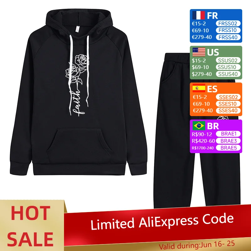 2025 Hot Sale Women's Tracksuit Hoodie&Sweatpants High Quality Autumn Winter Casual Sports Jogging Suit Ladies Fitness Outfits
2025 Hot Sale Women's Tracksuit Hoodie&Sweatpants High Quality Autumn Winter Casual Sports Jogging Suit Ladies Fitness Outfits