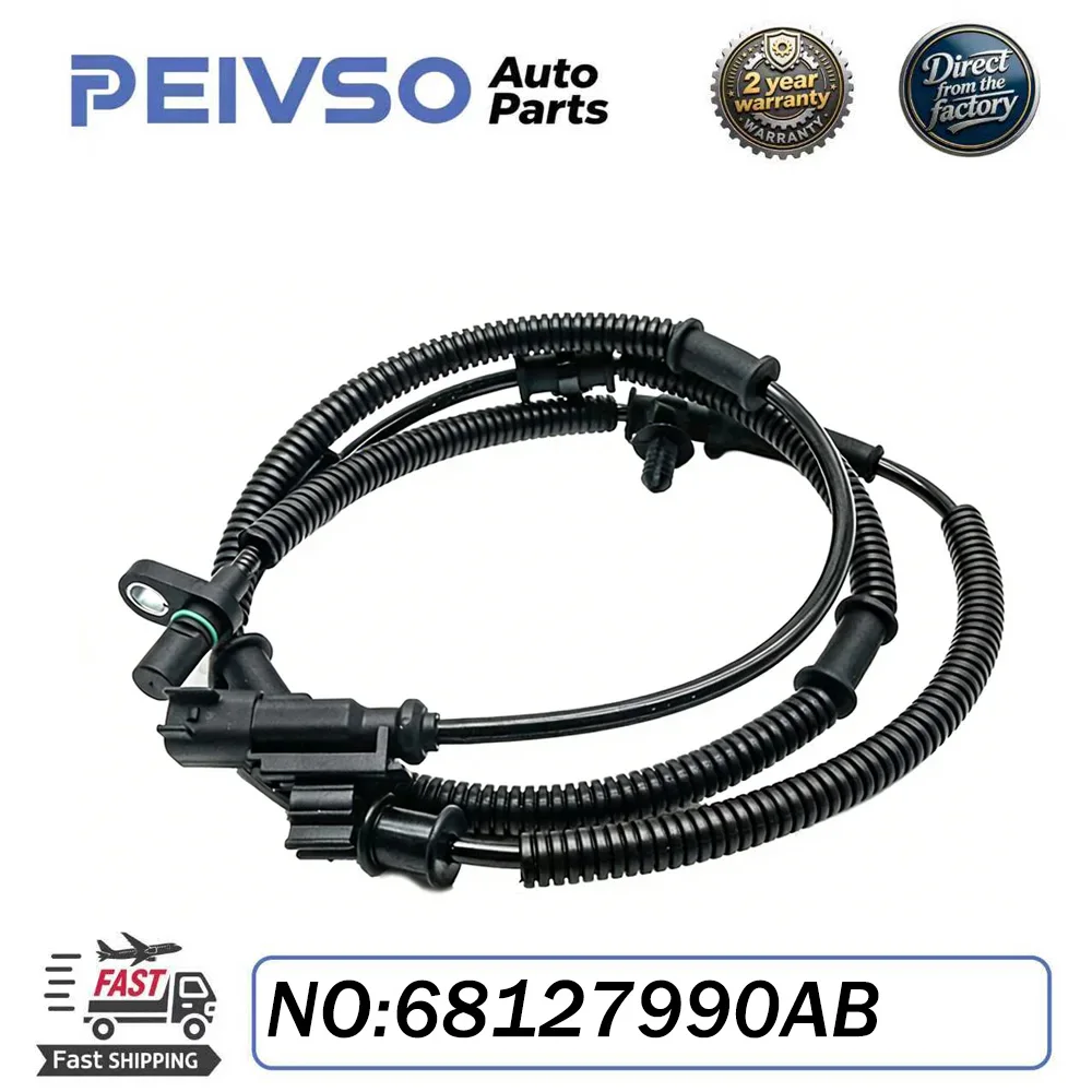 68127990AA ABS Wheel Speed Sensor Rear Left/Right For Chrysler Town & Country Dodge Grand Caravan Ram C/V 68127990AB 68127990AC
68127990AA ABS Wheel Speed Sensor Rear Left/Right For Chrysler Town & Country Dodge Grand Caravan Ram C/V 68127990AB 68127990AC
