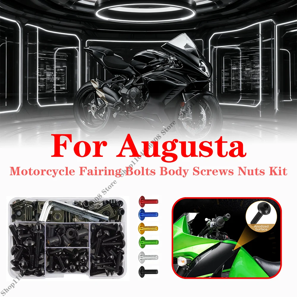 Motorcycle Fairing Bolts Body Screws Nuts Kit Fastener Clips For Augusta F3 F4 Brutale Dragster Enduro Veloce
Motorcycle Fairing Bolts Body Screws Nuts Kit Fastener Clips For Augusta F3 F4 Brutale Dragster Enduro Veloce