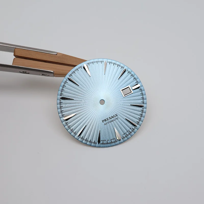 35mm Blue Cocktail Time NH35 Dial S Logo for Automatic Movement Mechanical Modify Diy Watch Faces Repair Parts
35mm Blue Cocktail Time NH35 Dial S Logo for Automatic Movement Mechanical Modify Diy Watch Faces Repair Parts