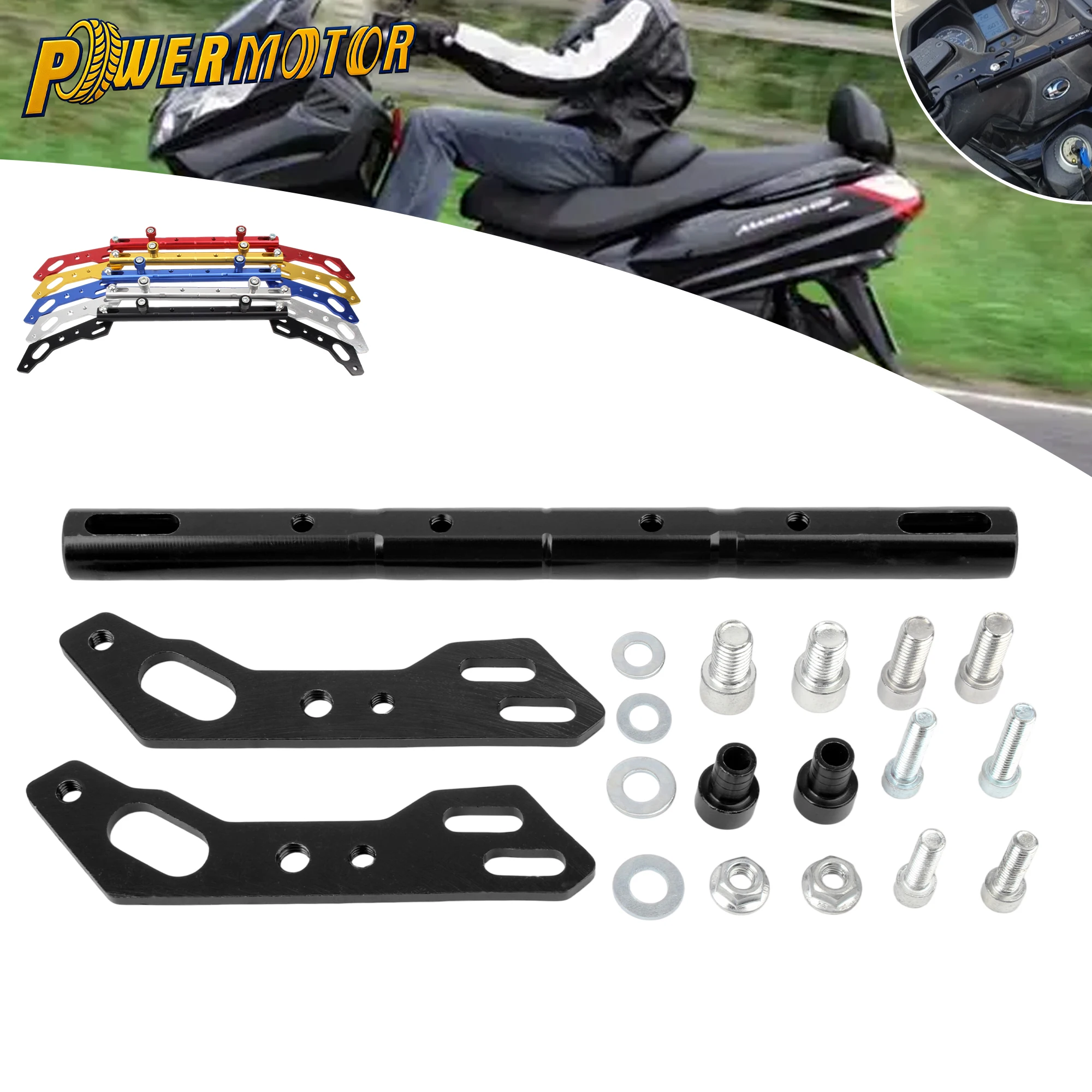 Universal Motorcycle CNC Cross Bar Balance Bar Multifunctional Adjustment Handlebar Extension Lever GPS Phone Bracket Accessorie
Universal Motorcycle CNC Cross Bar Balance Bar Multifunctional Adjustment Handlebar Extension Lever GPS Phone Bracket Accessorie