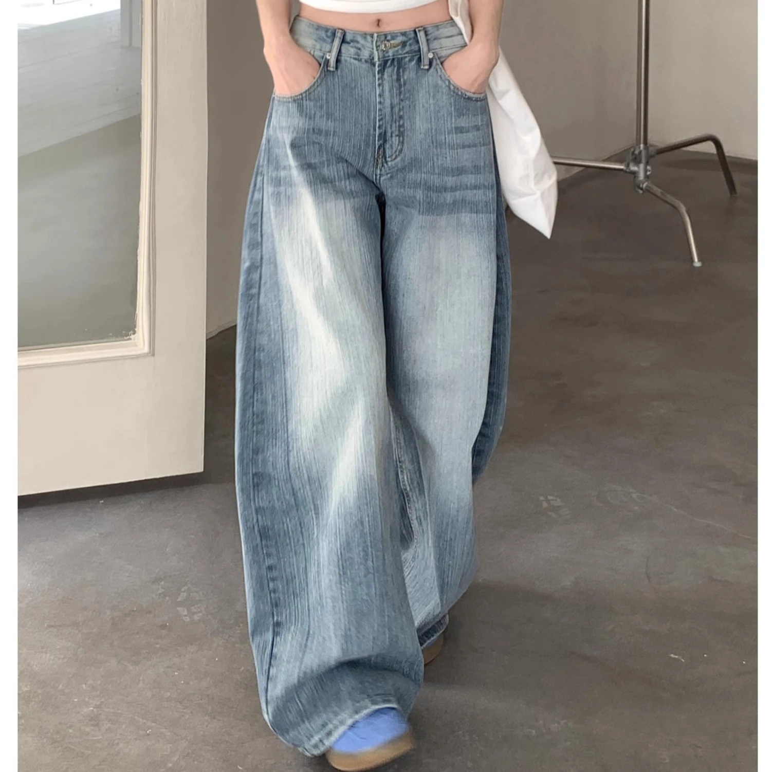 Women Denim Pant Jeans Vintage Wide Leg Long Pants Slim Fit High Waist Straight Trousers Y2k Streetwear Elegant Work Casual 2026
Women Denim Pant Jeans Vintage Wide Leg Long Pants Slim Fit High Waist Straight Trousers Y2k Streetwear Elegant Work Casual 2026