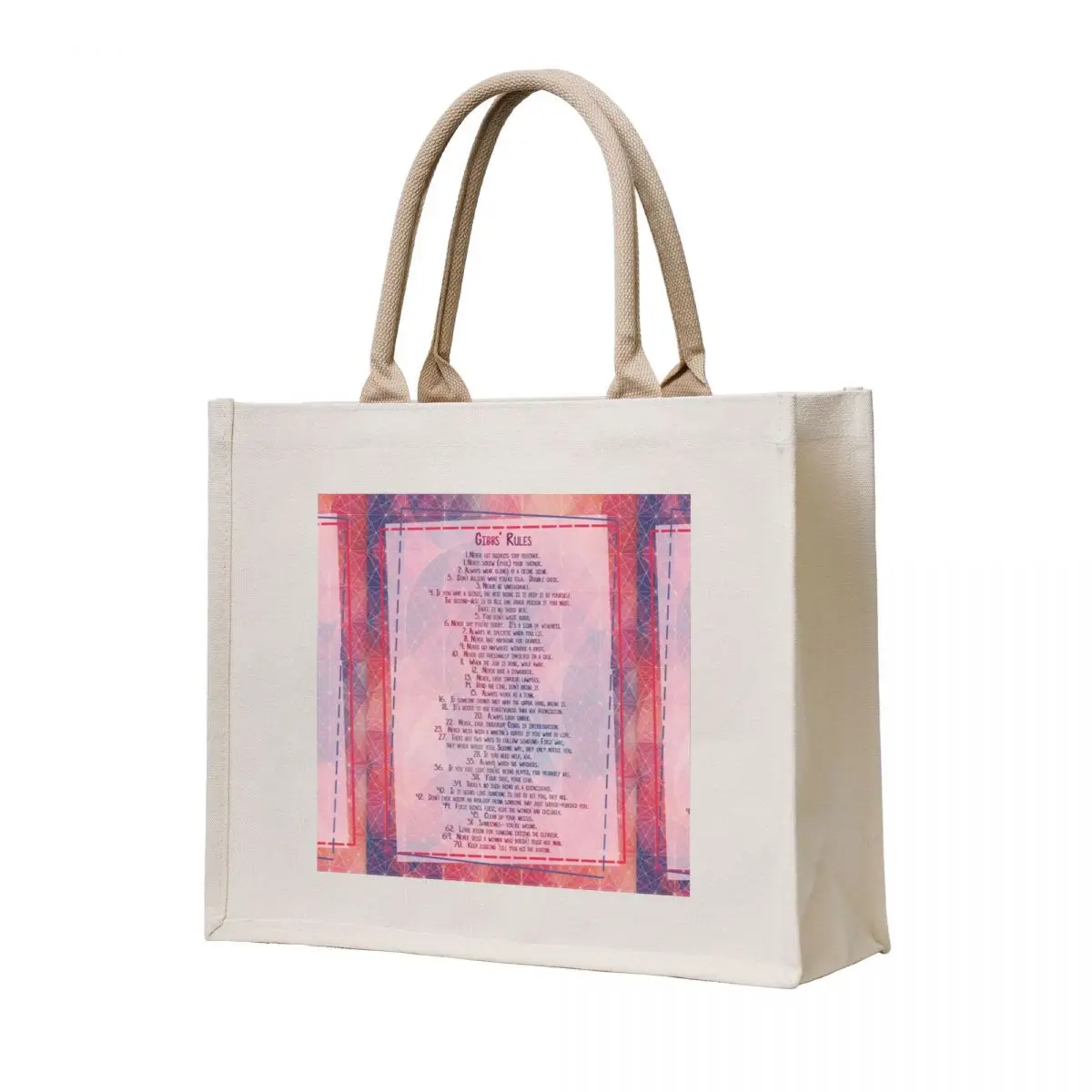 Gibb's Rules NCIS Tote Bag Big bag reusable shopping bags free delivery bags
Gibb's Rules NCIS Tote Bag Big bag reusable shopping bags free delivery bags