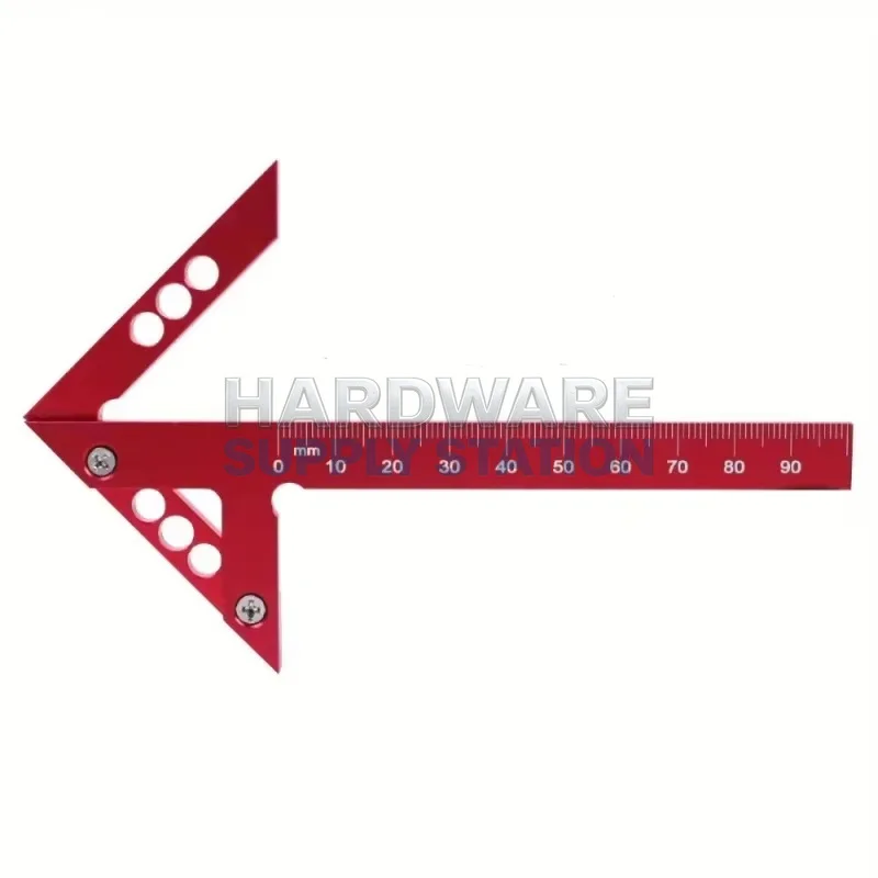 Линейка-угольник метрическая 10 см, из алюминиевого сплава, для разметки центра, круга, прямого угла, центральной линии, вертикальной линии, измерения углов
Линейка-угольник метрическая 10 см, из алюминиевого сплава, для разметки центра, круга, прямого угла, центральной линии, вертикальной линии, измерения углов
