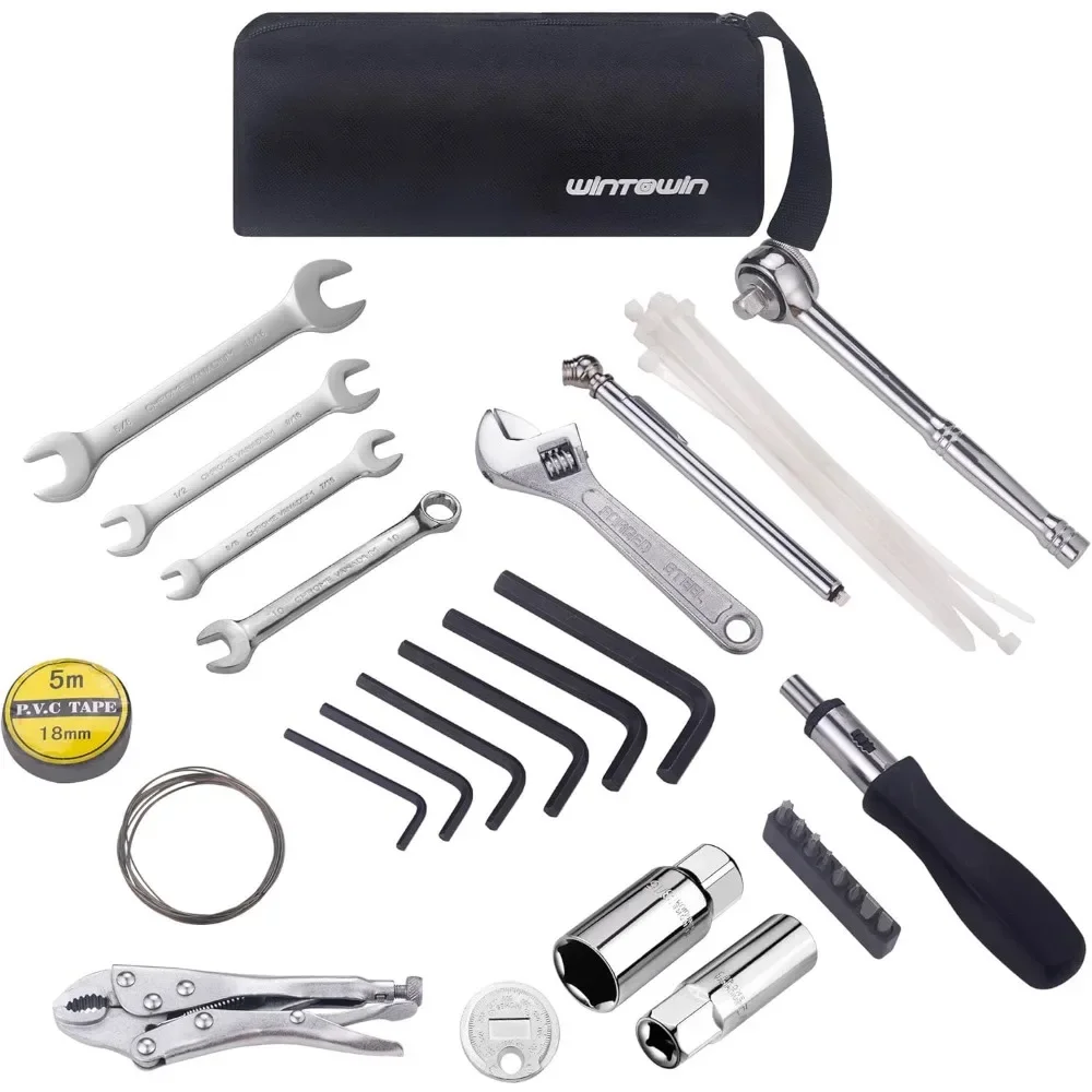 Compact Motorcycle Repair Tool Kit for Universal Compatibility
Compact Motorcycle Repair Tool Kit for Universal Compatibility
