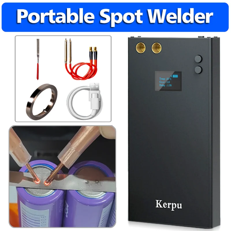 Spot Welder Handheld Portable Mini Spot Welding Machine With Remote Spot Welding Pen For DIY 18650 Battery Pack Soldering Nickel
Spot Welder Handheld Portable Mini Spot Welding Machine With Remote Spot Welding Pen For DIY 18650 Battery Pack Soldering Nickel