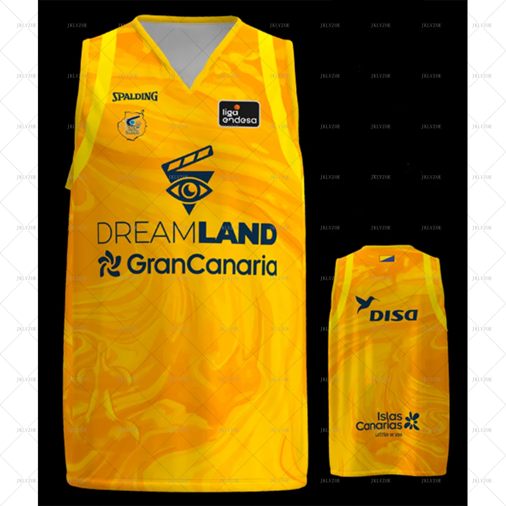 Gran Canaria 2025 New Basketball Jersey European Basketball Game Jersey Spain Boy Summer Quick Dry Sports Vest Adults&KID Tshirt
Gran Canaria 2025 New Basketball Jersey European Basketball Game Jersey Spain Boy Summer Quick Dry Sports Vest Adults&KID Tshirt