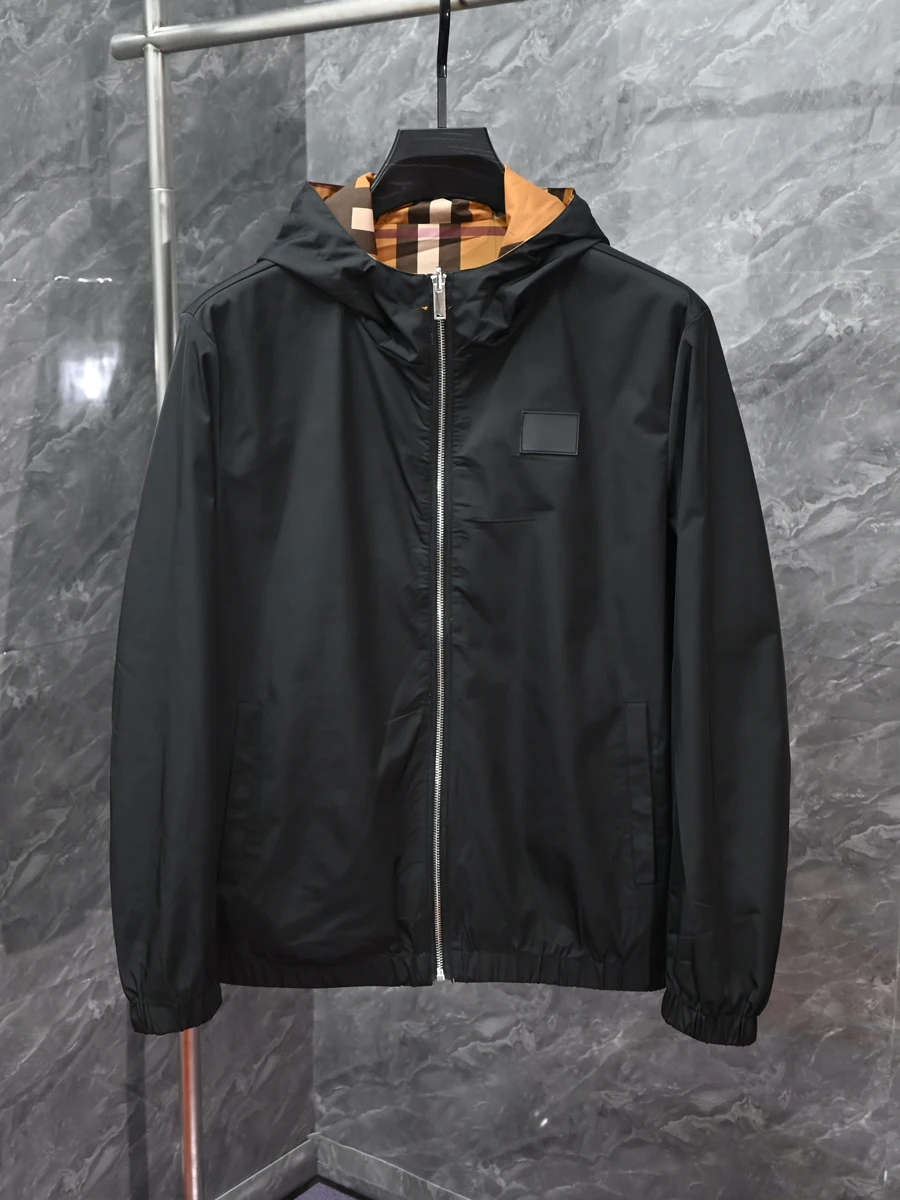 ZhanChao Brand Men's Double-Sided Wear Jaet Autumn New Simple Comfortable Youth Luxury Large Size Hooded Men's Outerwear
ZhanChao Brand Men's Double-Sided Wear Jaet Autumn New Simple Comfortable Youth Luxury Large Size Hooded Men's Outerwear
