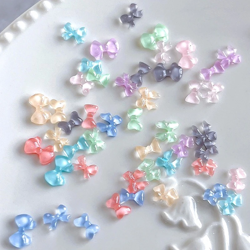 Dreamy Bowknot Cute Simple Resin Bow Tie French Colorful Mini Ribbon Charms Nail Art Decorations Manicure Accessories Wholesale
Dreamy Bowknot Cute Simple Resin Bow Tie French Colorful Mini Ribbon Charms Nail Art Decorations Manicure Accessories Wholesale