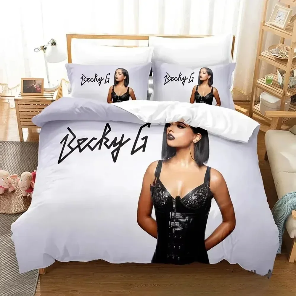 Luxury New 3D Print Singer Becky G Comfortable Duvet Quilt Cover Pillowcase Bedding Set Children Bedroom Decoration Home Textile
Luxury New 3D Print Singer Becky G Comfortable Duvet Quilt Cover Pillowcase Bedding Set Children Bedroom Decoration Home Textile
