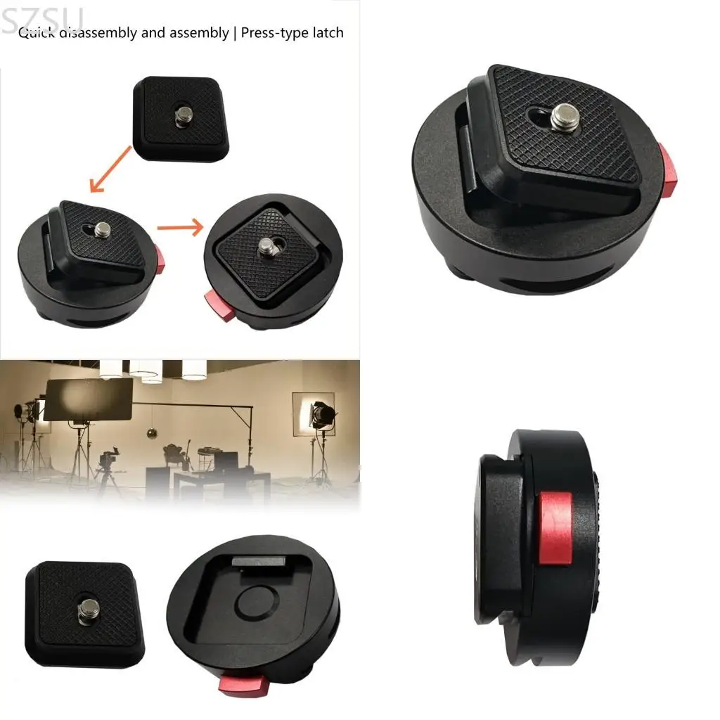 SZSU Professional Z Fold Camera Mount Quick Release Plate Heavy Duty Metal Construction
SZSU Professional Z Fold Camera Mount Quick Release Plate Heavy Duty Metal Construction