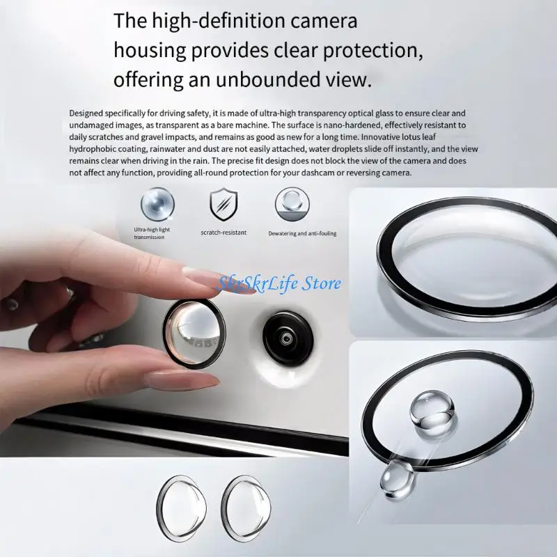 E65E 10Pcs Transparents 360 Camera Lens Shielding For Car Dashcam Rear Views Mirror
E65E 10Pcs Transparents 360 Camera Lens Shielding For Car Dashcam Rear Views Mirror