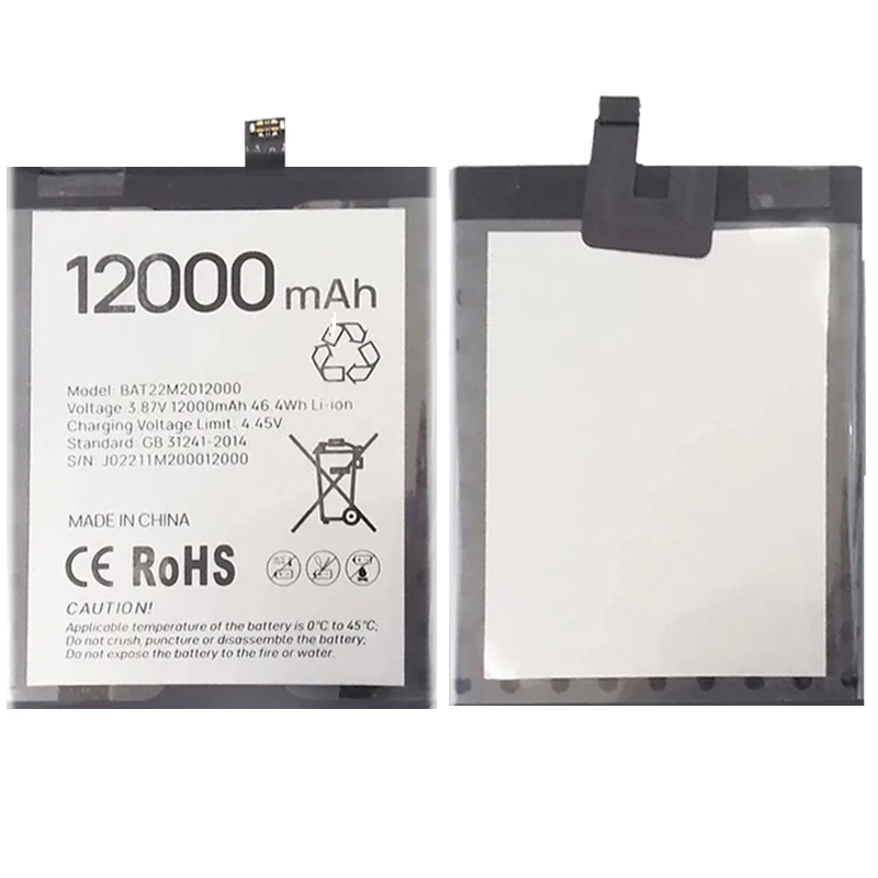 Battery For Nokia 1 3 3.4 5.4 6 7 Plus 7.2 8 8.3 5G 9 PureView 3310 5220XM 5230 5310 5700 6185 6290 6700 Classic 6788 7270 8800
Battery For Nokia 1 3 3.4 5.4 6 7 Plus 7.2 8 8.3 5G 9 PureView 3310 5220XM 5230 5310 5700 6185 6290 6700 Classic 6788 7270 8800