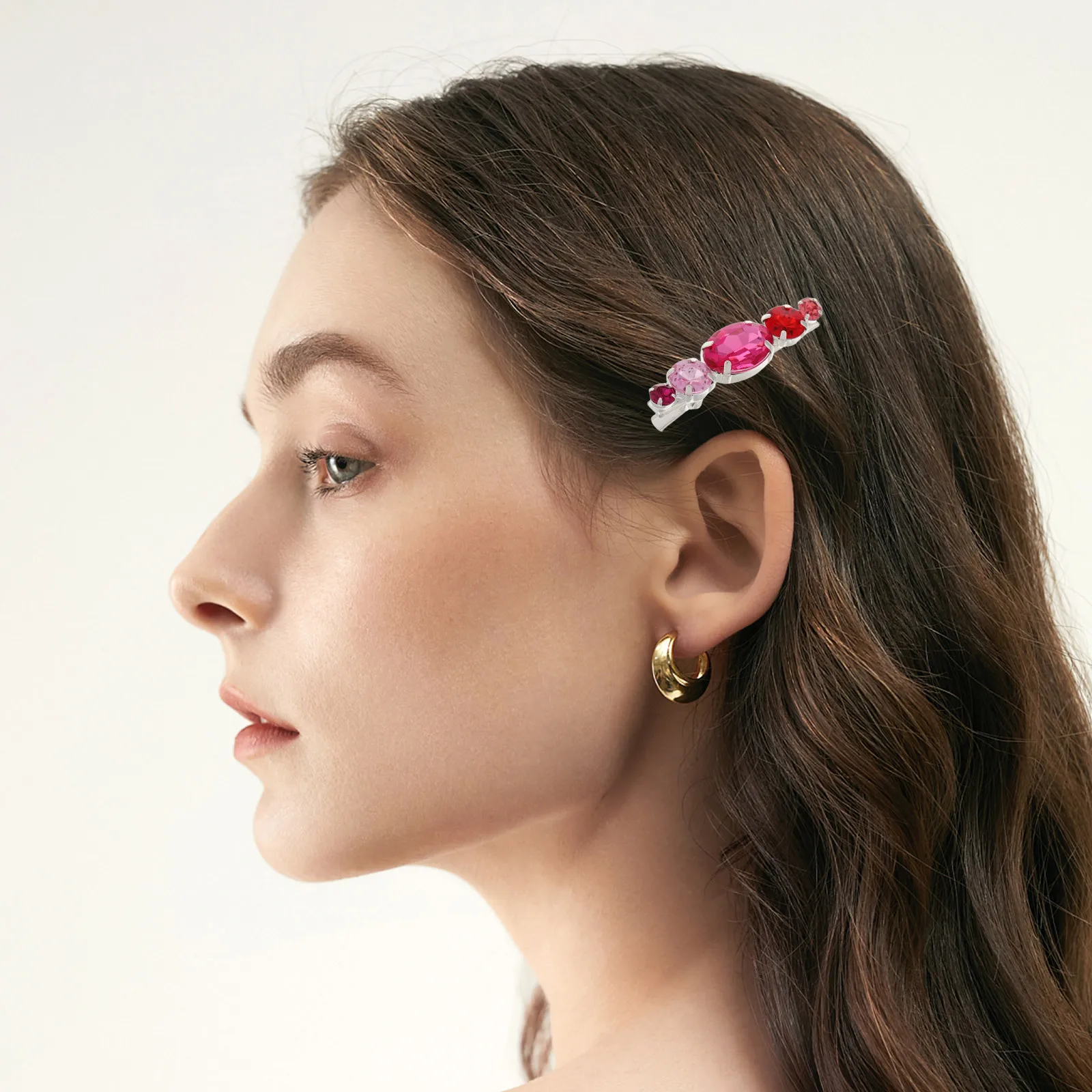 2Pcs Elegant Rhinestone Hair Clips for Women Delicate Bangs Accessories Versatile Styling Party Wedding Daily Use
2Pcs Elegant Rhinestone Hair Clips for Women Delicate Bangs Accessories Versatile Styling Party Wedding Daily Use