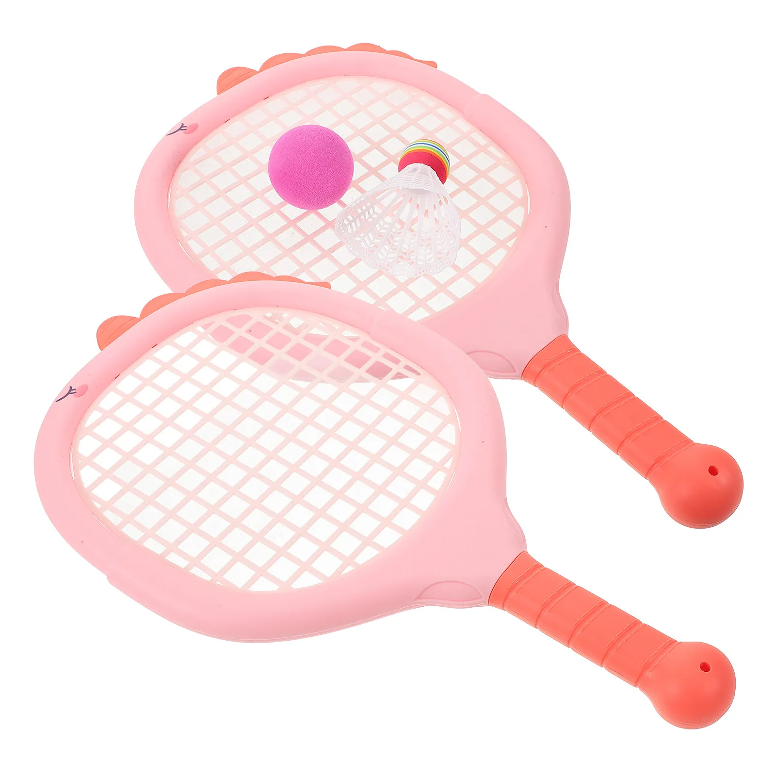 1Set Kids Badminton Tennis Racket Set Plastic Safe Materials Fun Outdoor Exercise Sports Training Equipment Kids Tennis Racket
1Set Kids Badminton Tennis Racket Set Plastic Safe Materials Fun Outdoor Exercise Sports Training Equipment Kids Tennis Racket