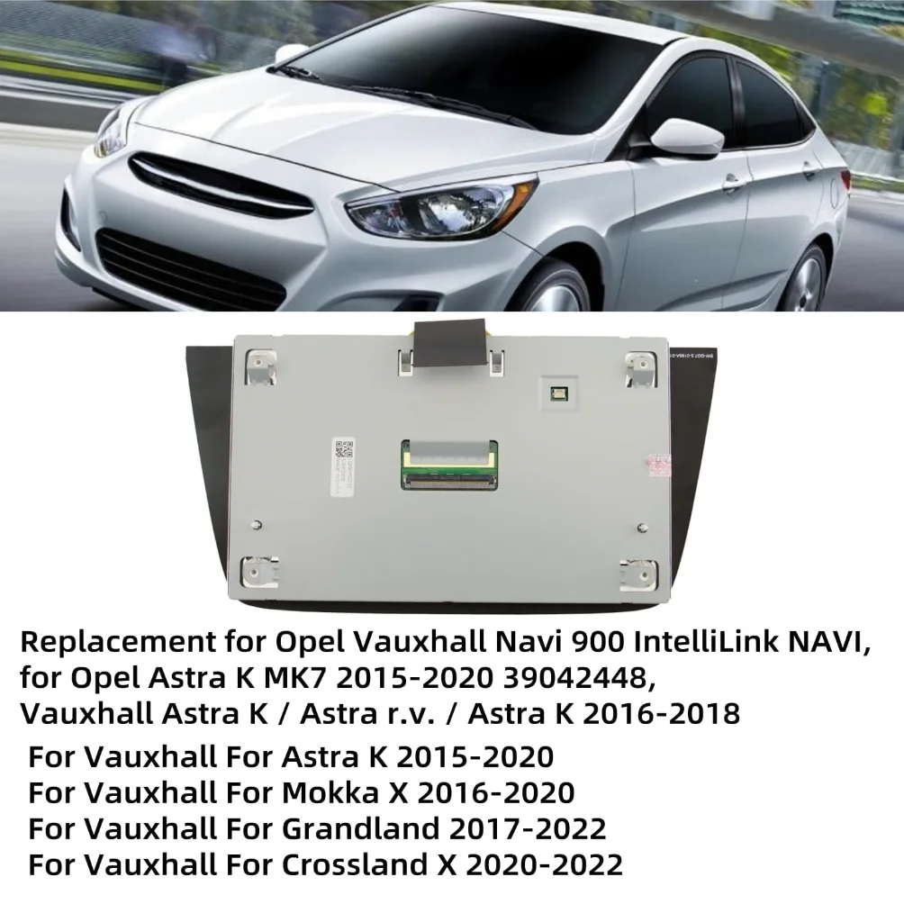 Новый 8-дюймовый ЖК-дисплей с сенсорной панелью для Opel Vauxhall Navi 900 IntelliLink NAVI RADIO для Opel Astra K MK7 2015-2020 39042448
Новый 8-дюймовый ЖК-дисплей с сенсорной панелью для Opel Vauxhall Navi 900 IntelliLink NAVI RADIO для Opel Astra K MK7 2015-2020 39042448