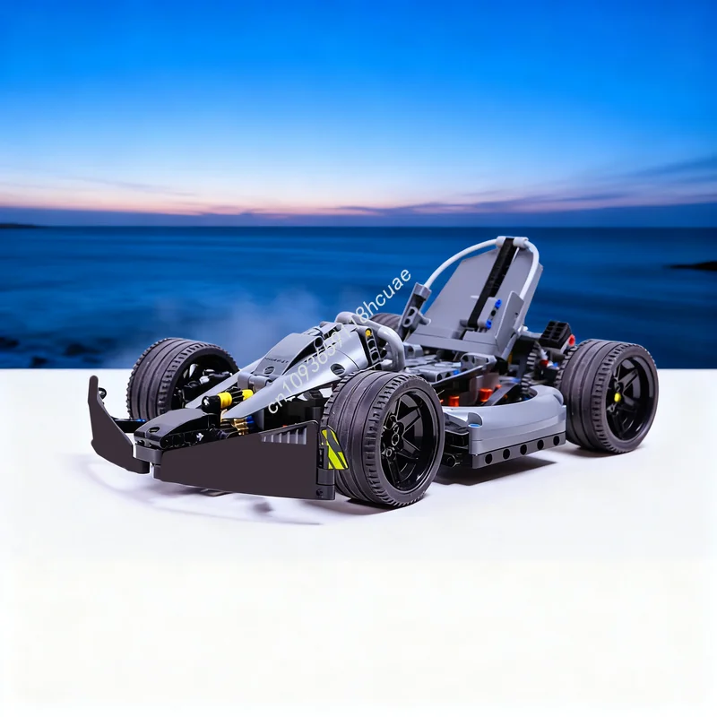 558pcs MOC Technical Go Kart Peugeot Le Mans Hybrid Hypercar Model Building Blocks Christmas Gift Architecture Toy Education
558pcs MOC Technical Go Kart Peugeot Le Mans Hybrid Hypercar Model Building Blocks Christmas Gift Architecture Toy Education