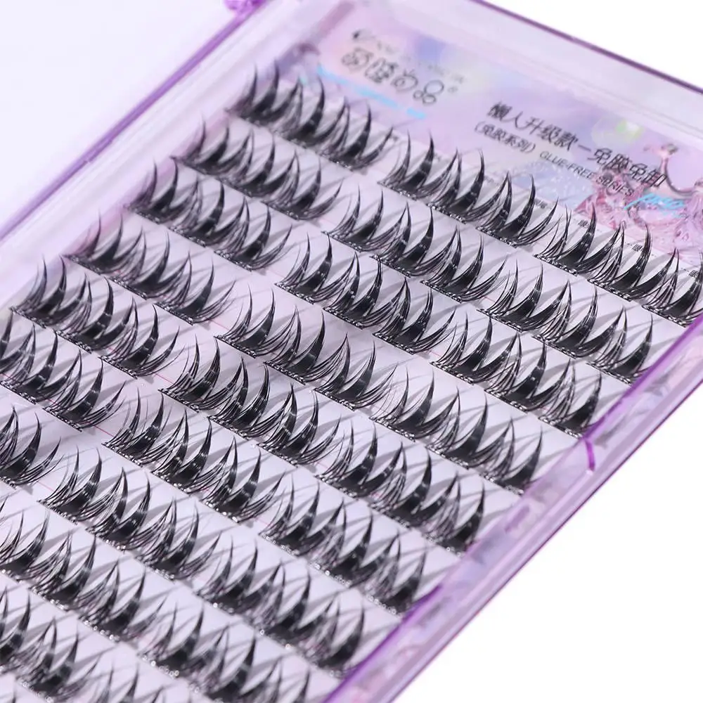 Fashion Sweet Self Adhesive False Eyelashes Comic Eye Curled Cluster False Lashes Soft DIY Individual Fake Eyelashes Daily
Fashion Sweet Self Adhesive False Eyelashes Comic Eye Curled Cluster False Lashes Soft DIY Individual Fake Eyelashes Daily