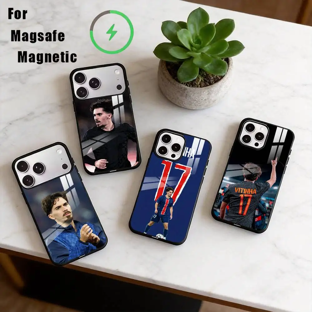 V-Vitinha F-Football Sports Phone Case For iPhone17,16,15,14,13,12,11 Plus,Pro Compatible with magnetic wireless charging
V-Vitinha F-Football Sports Phone Case For iPhone17,16,15,14,13,12,11 Plus,Pro Compatible with magnetic wireless charging