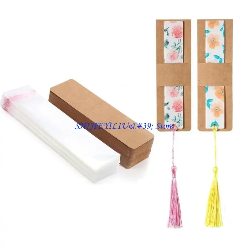 E21F Set of 50 Kraft Sleeve Cover for Bookmarks Transparent Display Cards Holder
E21F Set of 50 Kraft Sleeve Cover for Bookmarks Transparent Display Cards Holder