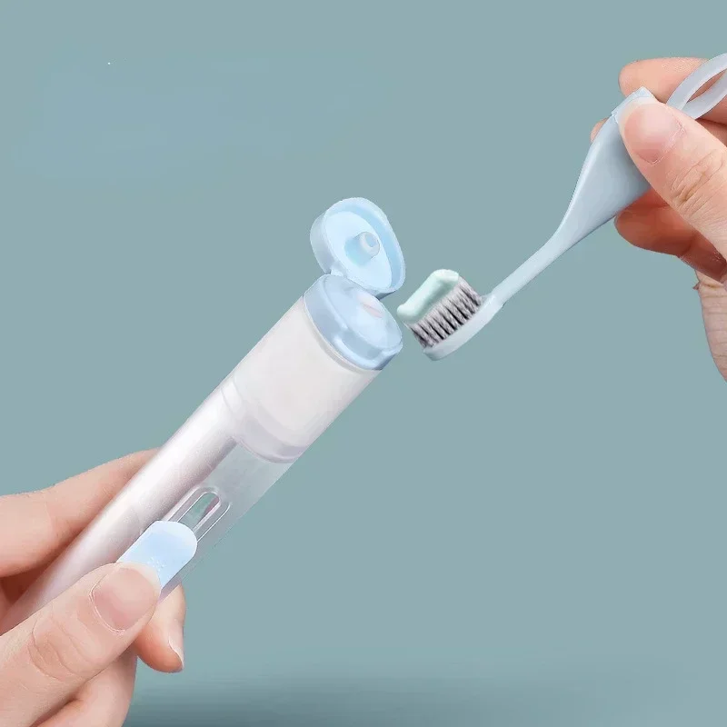 1PC Portable Folding Toothbrush Travel Toothbrush Set Creative Tooth Clean Tools Can Hold Toothpaste Toothbrush holder wall
1PC Portable Folding Toothbrush Travel Toothbrush Set Creative Tooth Clean Tools Can Hold Toothpaste Toothbrush holder wall
