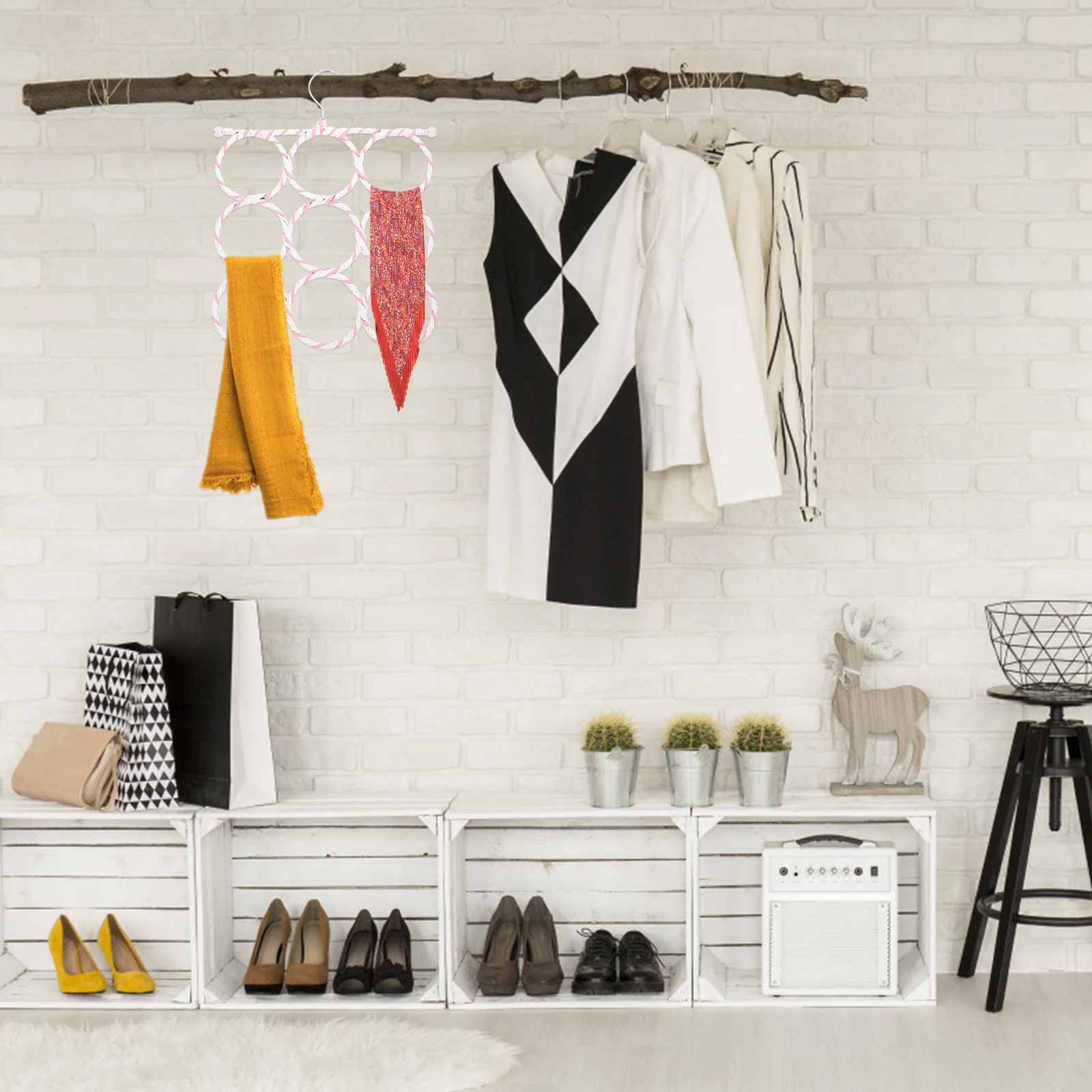 2Pcs Foldable Wicker Hangers Save Living Space Neatly Organize Accessories Foldable Design Easy Storage Household Ties Hangers
2Pcs Foldable Wicker Hangers Save Living Space Neatly Organize Accessories Foldable Design Easy Storage Household Ties Hangers