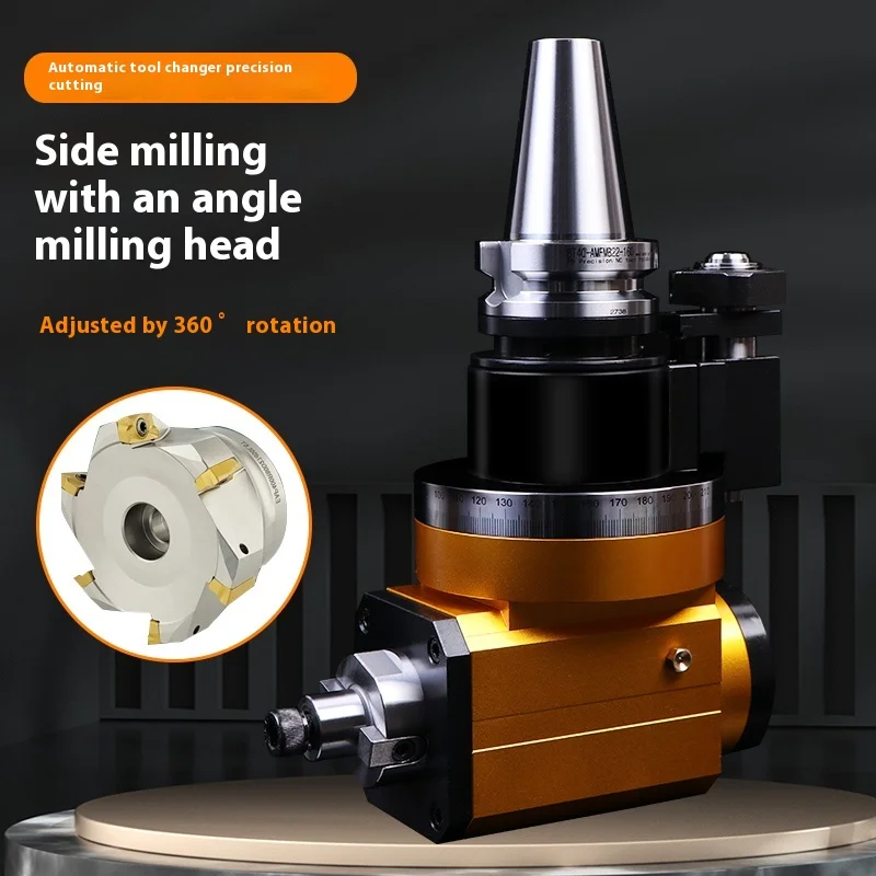 BT40 BT50 90° Angle Head F50 Face Milling Attachment Right Angle Side Milling Cutter For CNC Machine
BT40 BT50 90° Angle Head F50 Face Milling Attachment Right Angle Side Milling Cutter For CNC Machine