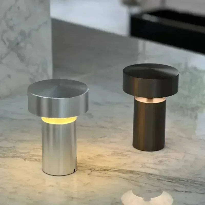 Denmark columnar table lamp small sliver Mushroom desk Lamp Touch Switch Usb Charging portable lamp Simple Bauhaus Bedside lamp
Denmark columnar table lamp small sliver Mushroom desk Lamp Touch Switch Usb Charging portable lamp Simple Bauhaus Bedside lamp