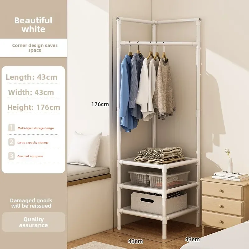 Minimalist Corner Hook Behind The Door Hanging Hanger Floor To Ceiling Bedroom Coat Rack Bedside Bedside Clothes Rack At Night
Minimalist Corner Hook Behind The Door Hanging Hanger Floor To Ceiling Bedroom Coat Rack Bedside Bedside Clothes Rack At Night