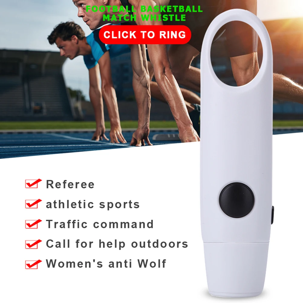 Electronic Whistle Electric Rugby Outdoor Whistles Emergency Hiking Plastic Multi Usage
Electronic Whistle Electric Rugby Outdoor Whistles Emergency Hiking Plastic Multi Usage