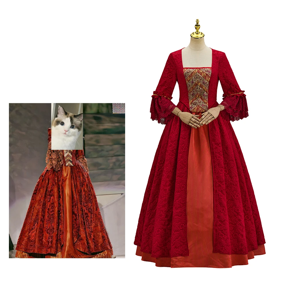 Pop Diva Cosplay Costume Pop Queen Concert Stage Performance Dress Victorian Red Dress Halloween Music Show Gown Outfits
Pop Diva Cosplay Costume Pop Queen Concert Stage Performance Dress Victorian Red Dress Halloween Music Show Gown Outfits