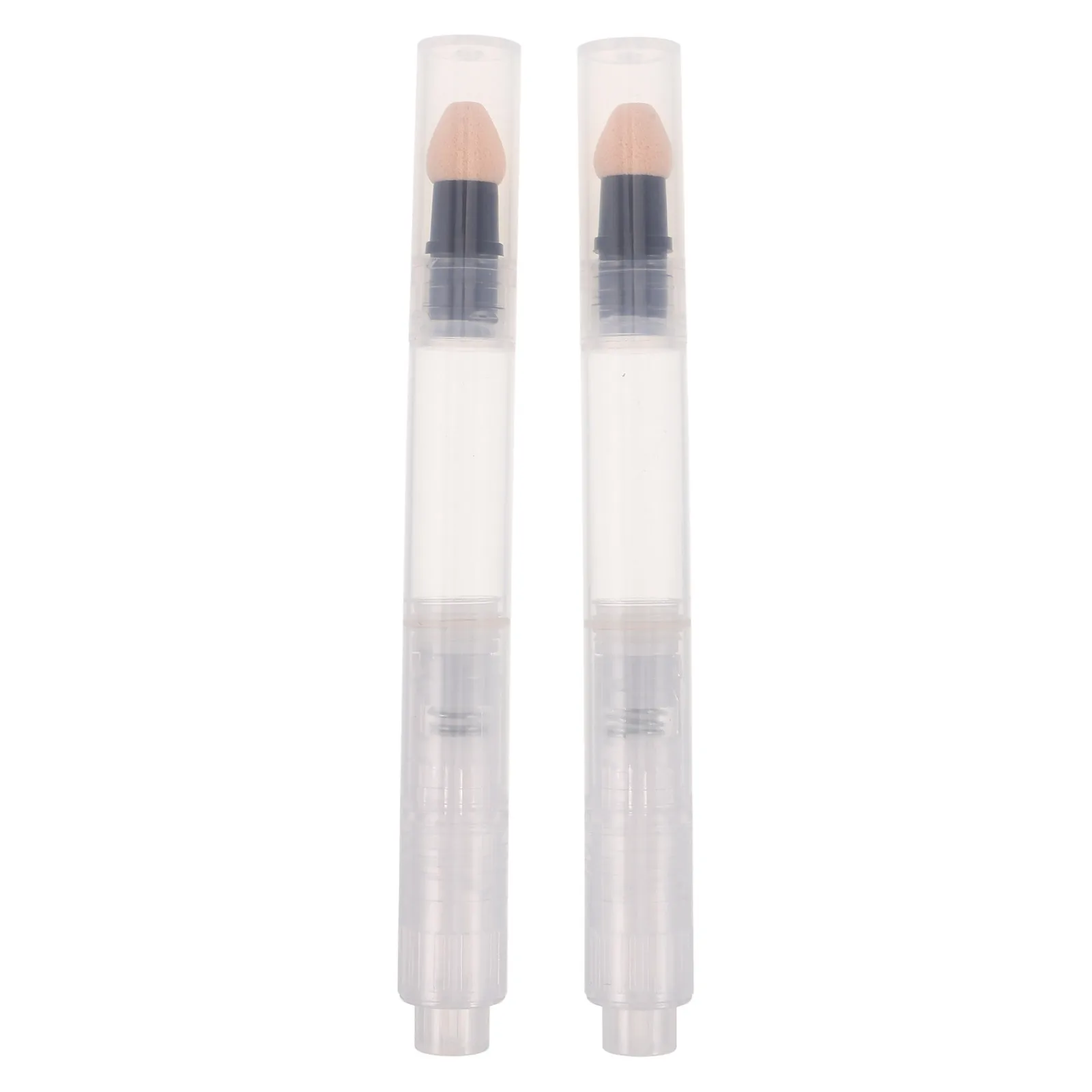 2Pcs Refillable Lip Gloss Applicator Pen Sponge Tip Portable Makeup Tool Travel Blush Dispensing Bottle Press Pen for Blush
2Pcs Refillable Lip Gloss Applicator Pen Sponge Tip Portable Makeup Tool Travel Blush Dispensing Bottle Press Pen for Blush