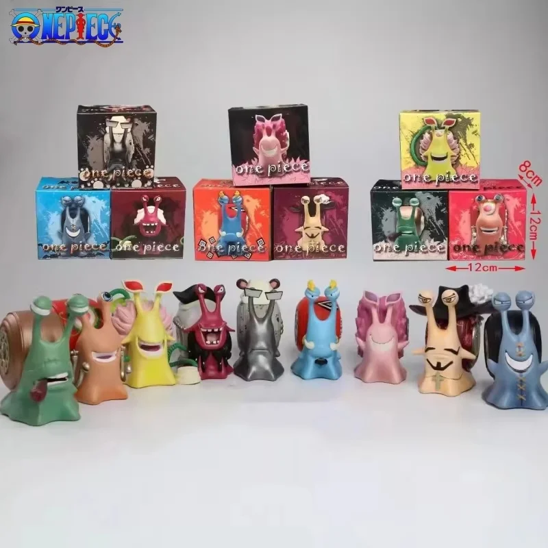 9/12pcs One Pieces Anime Peripheral Figure Ace Luffy Den Den Mushi Law Doflamingo Telephone Snail Worm Model Collection Kid Gift
9/12pcs One Pieces Anime Peripheral Figure Ace Luffy Den Den Mushi Law Doflamingo Telephone Snail Worm Model Collection Kid Gift