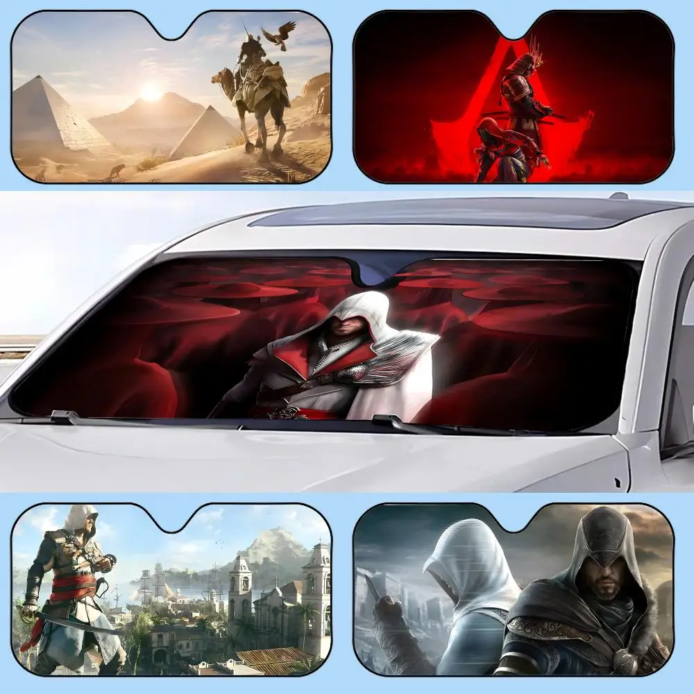 Game A-Assassins C-Creed Sun Visor Retractable Car Sun Visor Anti-Glare UV Protection Front Window Sunshade
Game A-Assassins C-Creed Sun Visor Retractable Car Sun Visor Anti-Glare UV Protection Front Window Sunshade