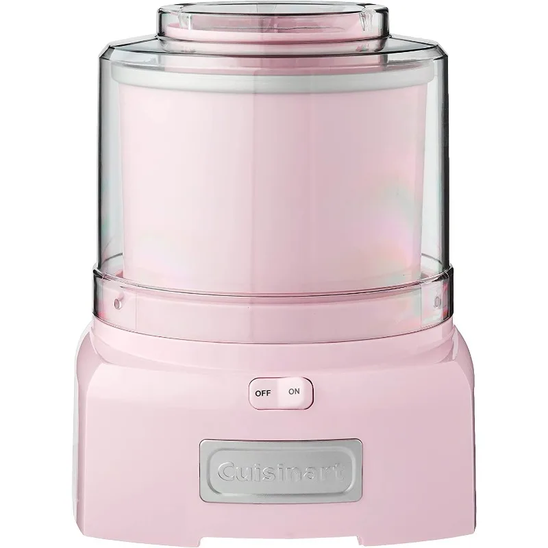 Cuisinart ICE-21PKP1 замороженный йогурт-мороженое и искусственное, розовое, 1,5 кварт 
Cuisinart ICE-21PKP1 замороженный йогурт-мороженое и искусственное, розовое, 1,5 кварт